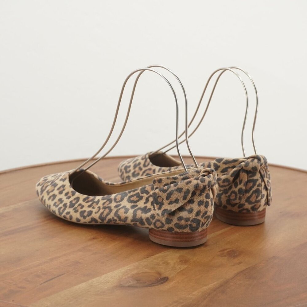 Bernardo Leopard Print Flats - Picture 6 of 11